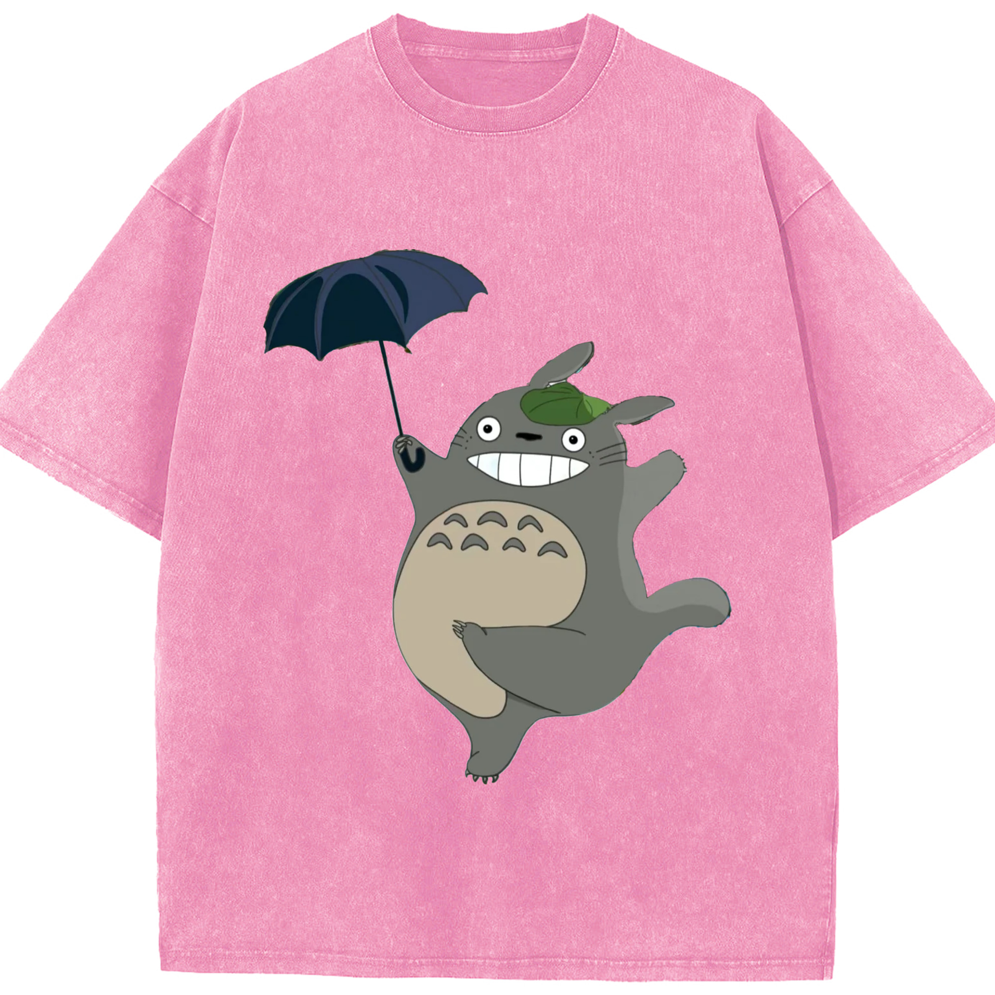 （画像用） となりのトトロ 草壁メイ 草壁サツキ My Neighbor Totoro Satsuki Kusakabe Mei Kusakabe 綿100% ヴィンテージ風 半袖Tシャツ（フロントプリント）